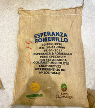 画像をギャラリービューアに読み込む, ペルー エスペランサ&ロメリージョ農園 マイクロロット